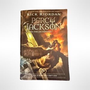 ⚡ Percy Jackson & the Olympians: The Last Olympian by Rick Riordan (book 5)